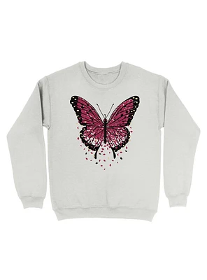 Monarch Butterfly Autumn Leaves  Sweatshirt