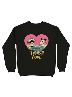 Trash Love Raccoon And Possum Sweatshirt