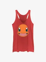 Pokemon Charmander Face Womens Tank Top