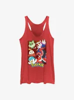 Pokemon Koraidon Generation 9 Starters Womens Tank Top