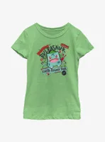Pokemon Bulbasaur Kanto Tour Youth Girls T-Shirt