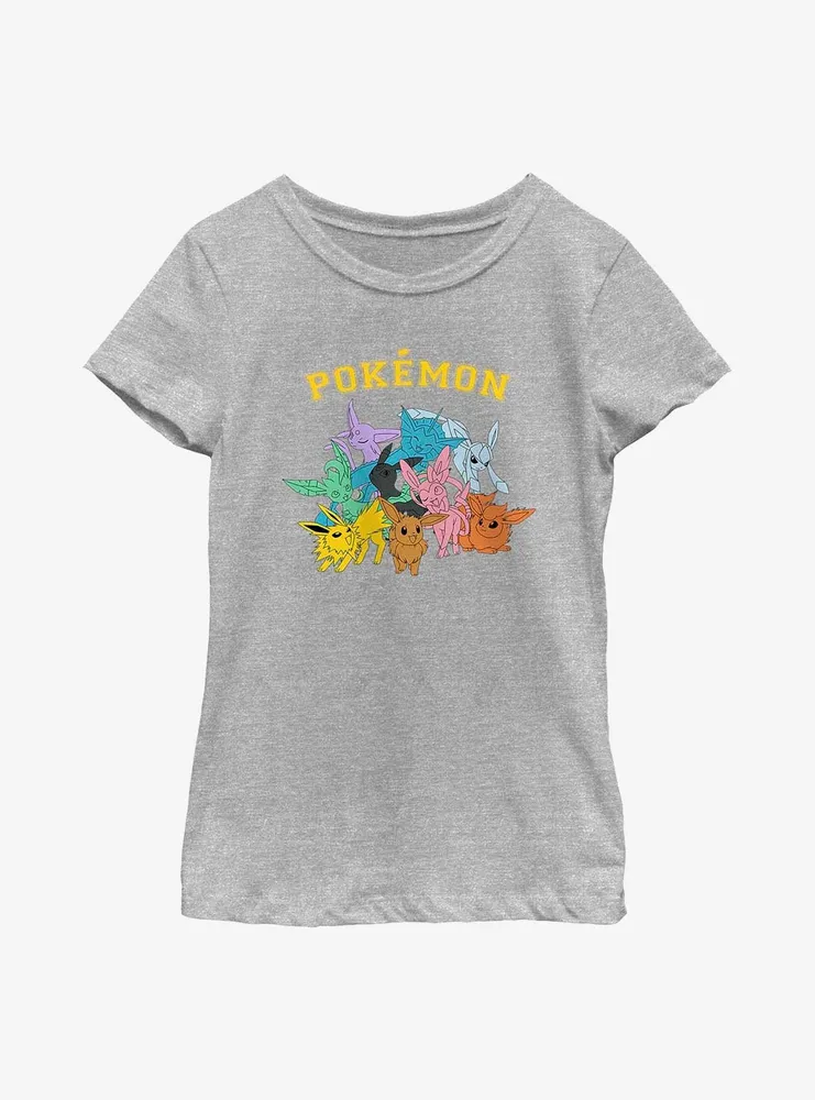 Pokemon Eeveelutions Youth Girls T-Shirt