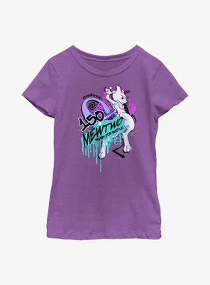 Pokemon Mewtwo Ready For Battle Graffiti Youth Girls T-Shirt