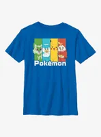 Pokemon Generation 9 Starters & Pikachu Boys T-Shirt