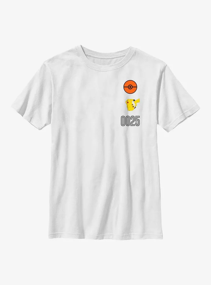 Pokemon Pikachu Corner Youth T-Shirt