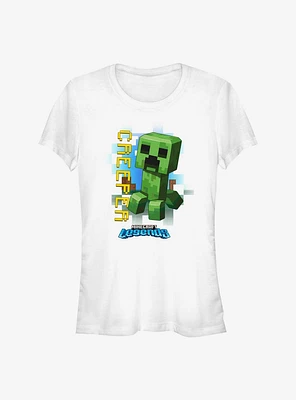Minecraft Legends Creeper Hero Girls T-Shirt