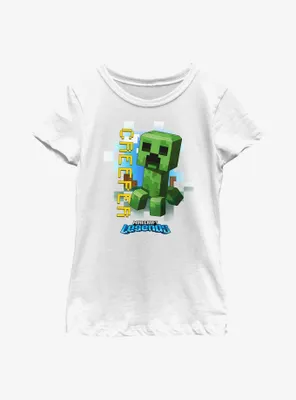 Minecraft Legends Creeper Hero Youth Girls T-Shirt