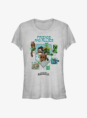 Minecraft Legends Friends & Allies Girls T-Shirt