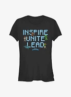 Minecraft Legends Inspire Unite Lead Girls T-Shirt