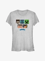 Minecraft Legends Mobs and Piglins Girls T-Shirt