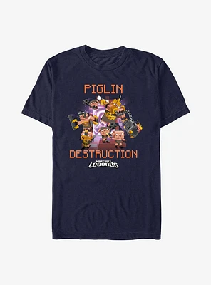 Minecraft Legends Piglin Destruction T-Shirt