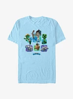 Minecraft Legends Watercolor Mobs T-Shirt