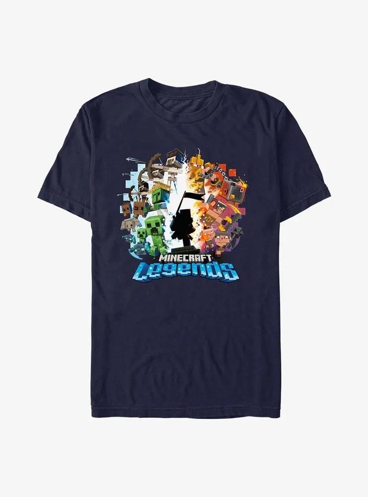 Minecraft Legends Hero Badge T-Shirt