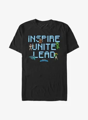 Minecraft Legends Inspire Unite Lead T-Shirt