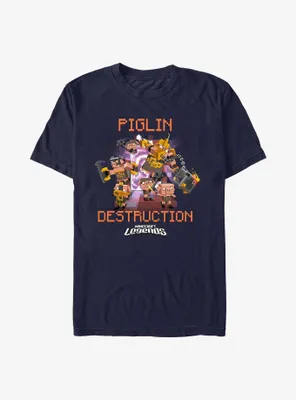 Minecraft Legends Piglin Destruction T-Shirt