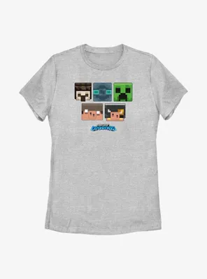 Minecraft Legends Mobs and Piglins Womens T-Shirt