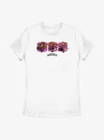 Minecraft Legends Watercolor Piglins Womens T-Shirt