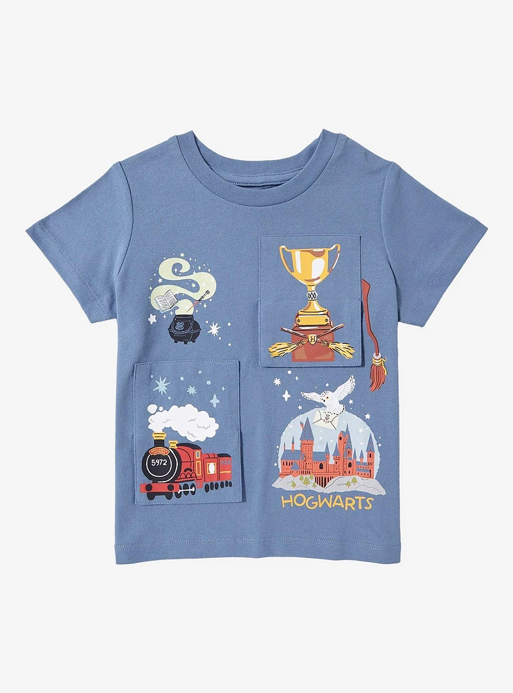 Harry Potter Hogwarts Toddler Flip T-Shirt — BoxLunch Exclusive