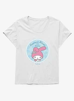 My Melody Happiness Blooms From Within Girls T-Shirt Plus