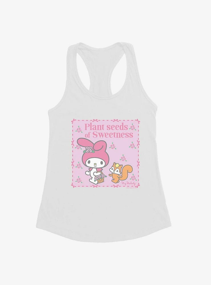 My Melody Plant Seeds Of Sweetness Girls Tank Top