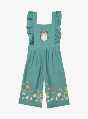 Studio Ghibli My Neighbor Totoro Floral Toddler Ruffle Romper - BoxLunch Exclusive