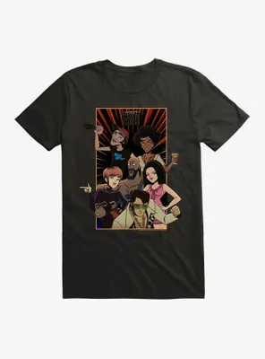 Agent Elvis Characters Poster T-Shirt