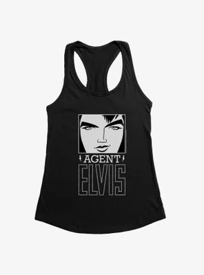 Agent Elvis Logo Womens Tank Top