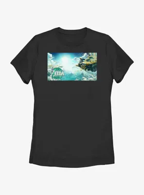 the Legend of Zelda: Tears Kingdom Scenic Poster Womens T-Shirt