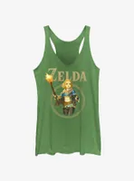 the Legend of Zelda: Tears Kingdom Zelda Badge Womens Tank Top