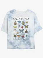 Nintendo Animal Crossing Bug Collection Tie-Dye Womens Crop T-Shirt