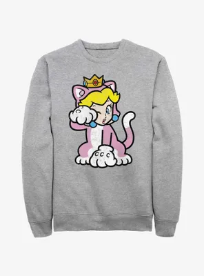 Nintendo Mario Cat Peach Sweatshirt