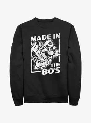 Nintendo Mario Made The 80's Sweatshirt