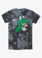 Nintendo Mario Froggy Tie-Dye T-Shirt