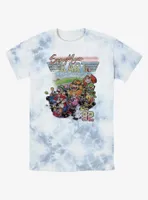 Nintendo Mario Kart 90's Retro Tie-Dye T-Shirt