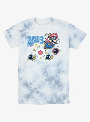 Nintendo Mario Super Bros 3 Tie-Dye T-Shirt