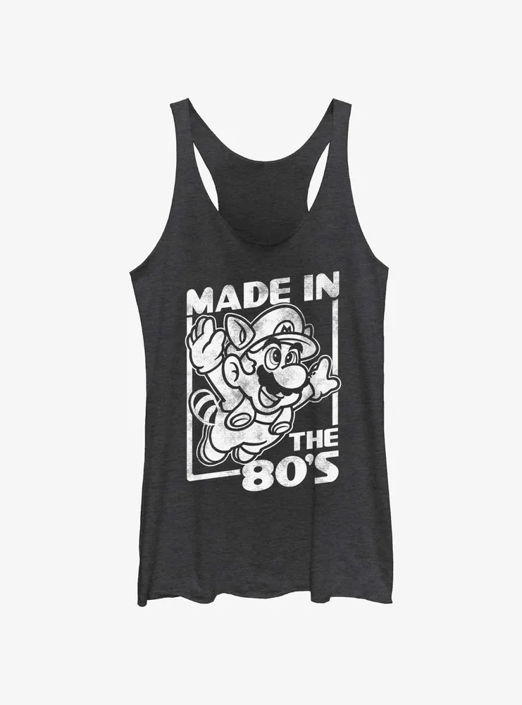 Nintendo Mario Made The 80's Womens Tank Top