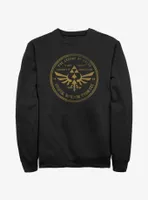 Nintendo The Legend of Zelda Legendary Courage Sweatshirt