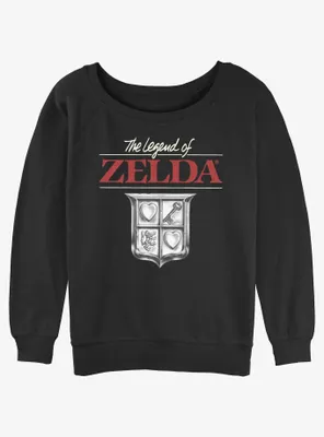 Nintendo The Legend of Zelda 90's Womens Slouchy Sweatshirt