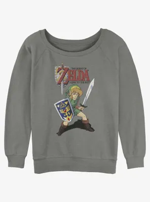Nintendo The Legend of Zelda A Link To Past Womens Slouchy Sweatshirt