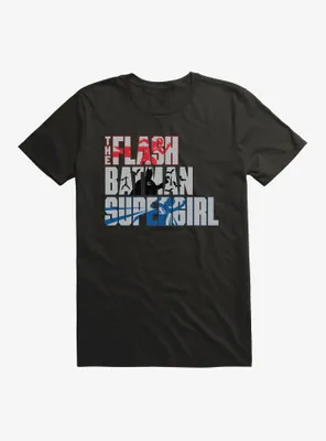 The Flash Batman Supergirl T-Shirt