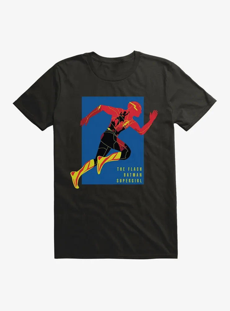 The Flash Batman Supergirl Team Up T-Shirt