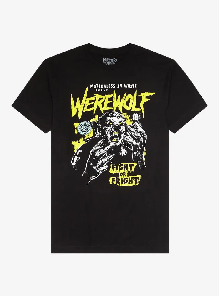 Motionless White Werewolf Fight Or Fright T-Shirt
