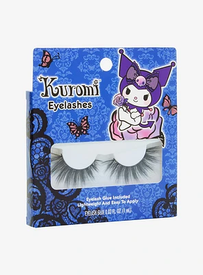 Kuromi Butterfly Wispy Faux Eyelashes
