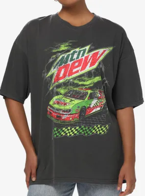 Mountain Dew Racecar Girls Oversized T-Shirt