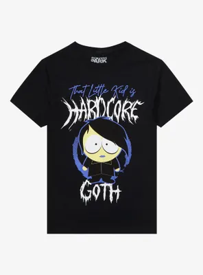 South Park Goth Kids Firkle Boyfriend Fit Girls T-Shirt