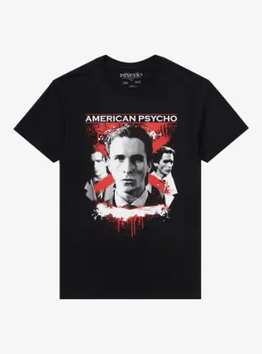 American Psycho Trio Boyfriend Fit Girls T-Shirt