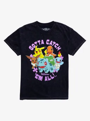 Pokemon Catch 'Em All Boyfriend Fit Girls T-Shirt