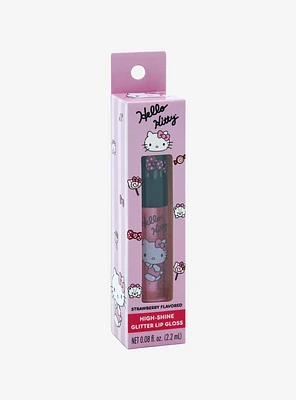 Hello Kitty Strawberry Glitter Lip Gloss