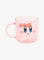 Nintendo Kirby Face Glass Mug