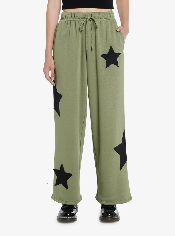 Social Collision Star Patch Girls Lounge Pants